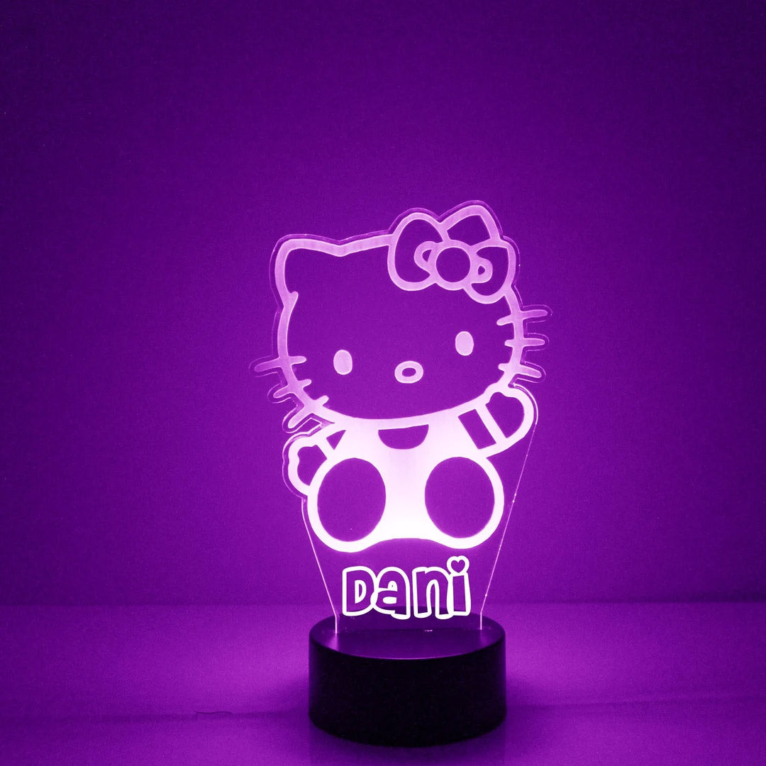 Personalized Hello Kitty Night Light feajoy