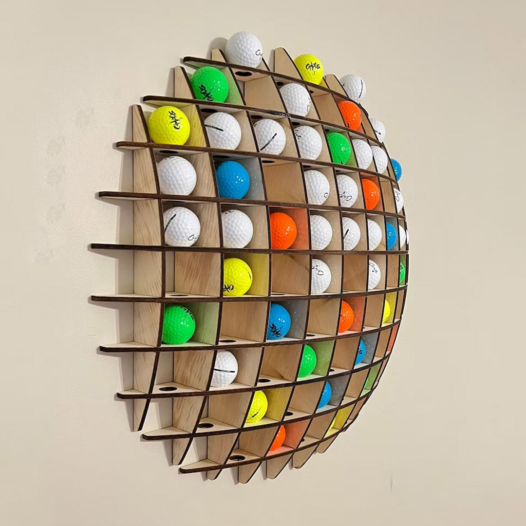 Spherical Golf Ball Display Stand